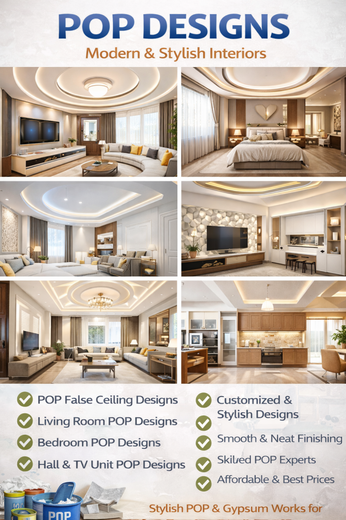 Designer & Modern POP Patterns